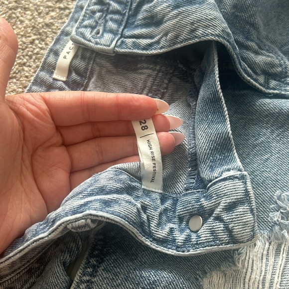 Pacsun high rise restival shorts size 28 - Picture 3 of 3